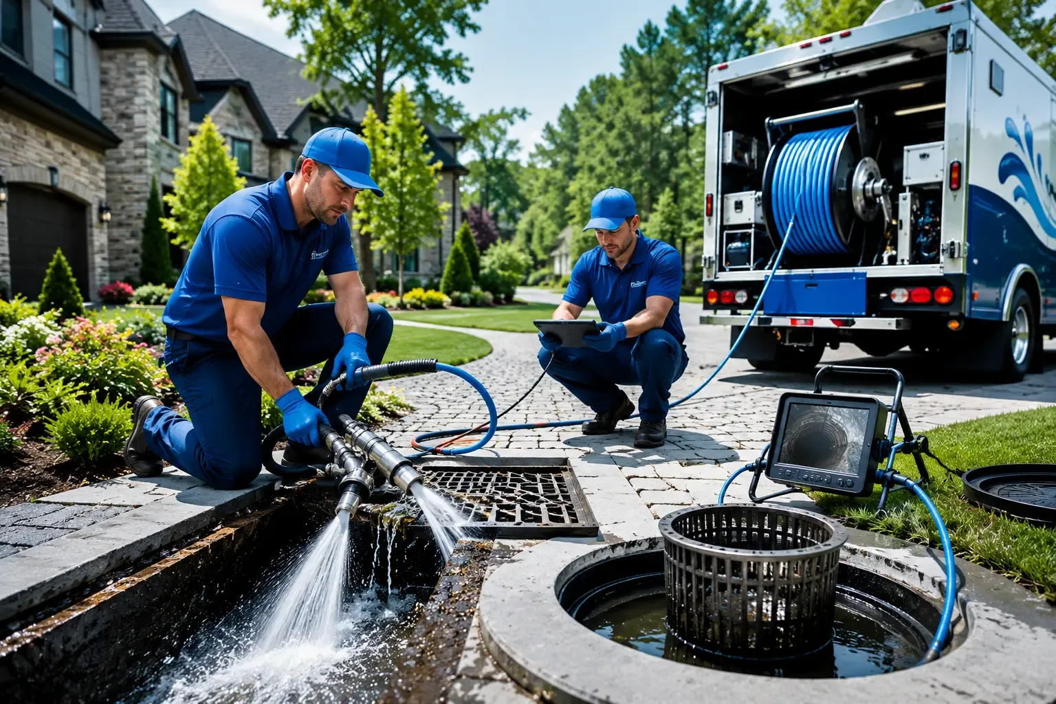 Local outdoor drain cleaning professionals in Ebony, VA