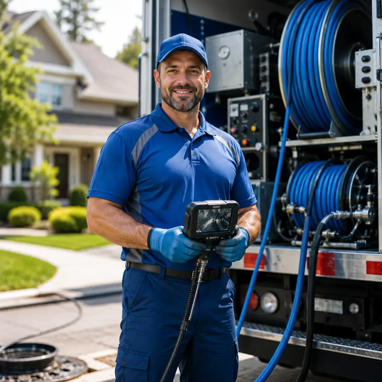 Local outdoor drain cleaning specialists in Ebony, VA